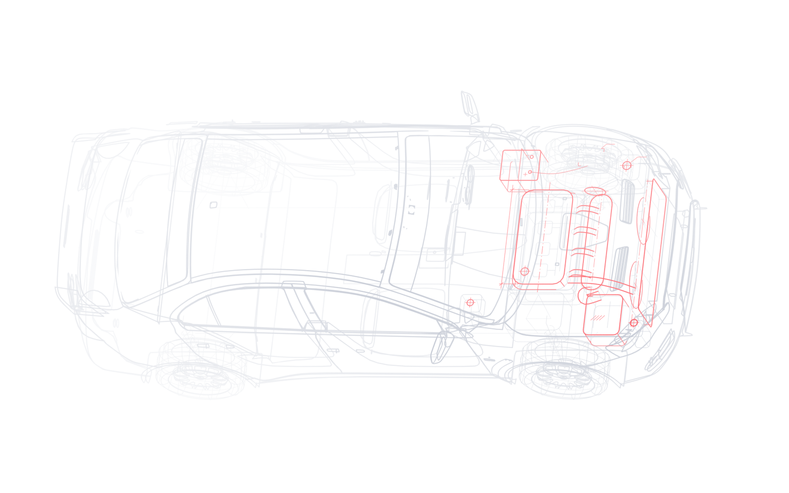 Техническая модель автомобиля